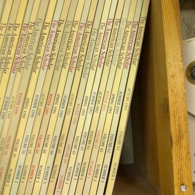 Several Volume '74 to ' 98 American Scholar Magazine 