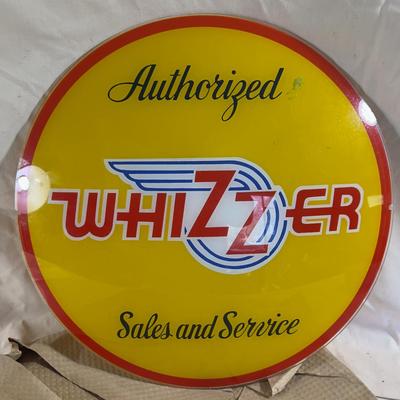 WHIZZER Gas Pump Face/Lens GlobeAUTHORIZED SALES AND SERVICE WOW!!!!