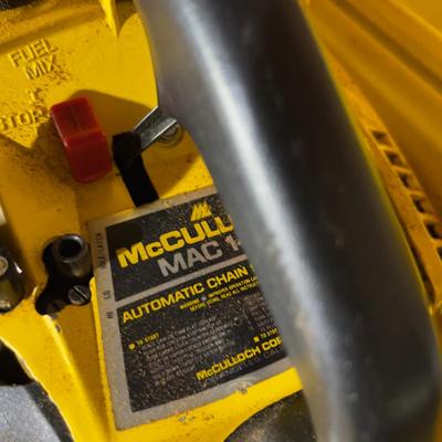 McCulloch MAC 140 Chain Saw - (garage)