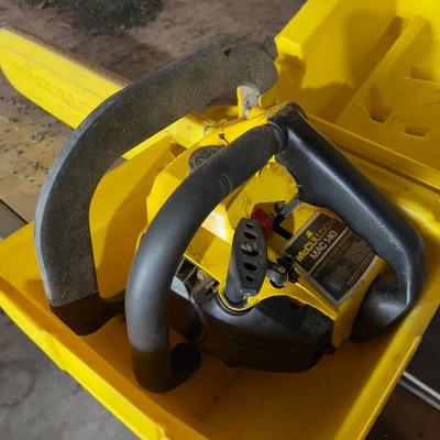 McCulloch MAC 140 Chain Saw - (garage)