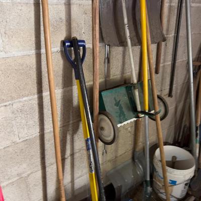 All the Yard Tools; EVERYTHING!!!! WOW!!!- (garage)