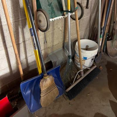 All the Yard Tools; EVERYTHING!!!! WOW!!!- (garage)