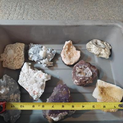 Stilbite, Fluorite, Calcite & More (GB-BBL)