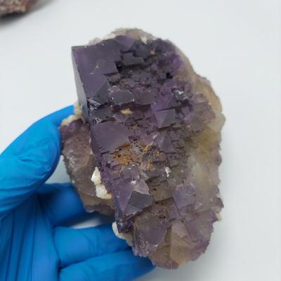 Stilbite, Fluorite, Calcite & More (GB-BBL)
