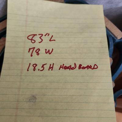 Mid century MCM W&B Mobler by Axelsens Mobelfabrik A/S Danish Teak King Size Bed Frame