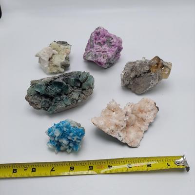 Cavansite, Heulandite, Fluorite & More (GB-BBL)