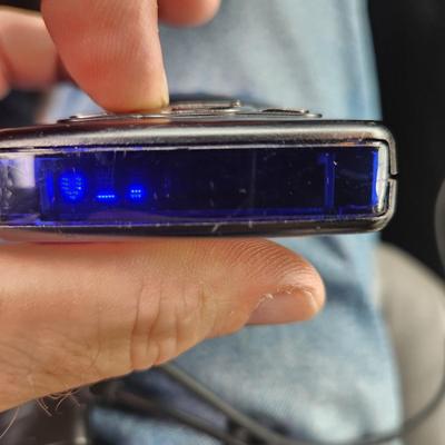 Escort 9500Ix Passport Radar Detector Powers up Audio Working