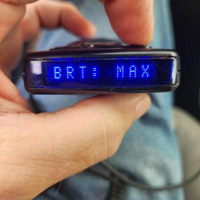 Escort 9500Ix Passport Radar Detector Powers up Audio Working