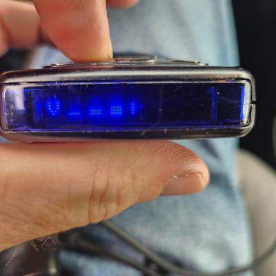 Escort 9500Ix Passport Radar Detector Powers up Audio Working