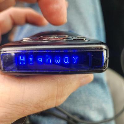 Escort 9500Ix Passport Radar Detector Powers up Audio Working