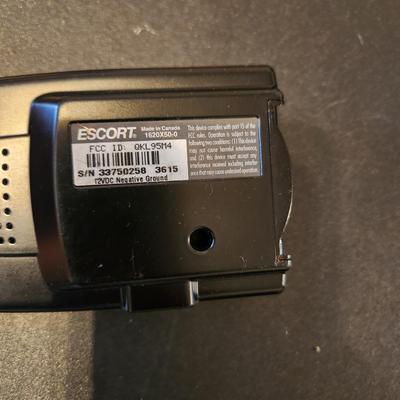 Escort 9500Ix Passport Radar Detector Powers up Audio Working