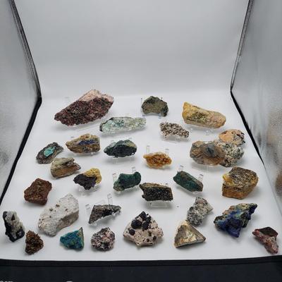 Brochantite, Linarite, Hemimorphite, Chalcopyrite & More (GB-BBL)