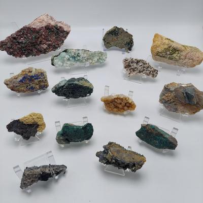 Brochantite, Linarite, Hemimorphite, Chalcopyrite & More (GB-BBL)