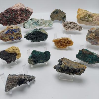 Brochantite, Linarite, Hemimorphite, Chalcopyrite & More (GB-BBL)