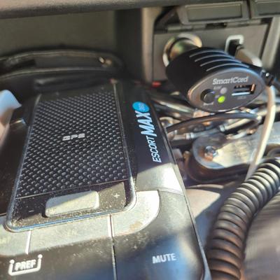 Escort Max 360 Radar Detector Powers up