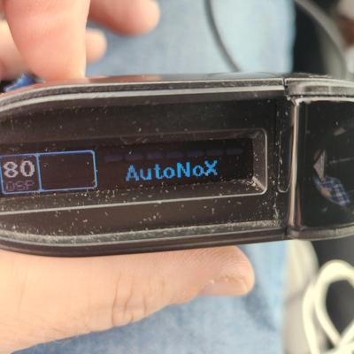 Escort Max 360 Radar Detector Powers up