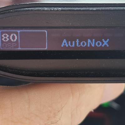 Escort Max 360 Radar Detector Powers up