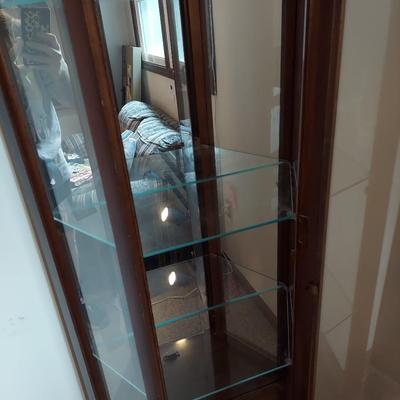 Mirror Back Curio Cabinet (GB-BBL)
