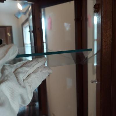 Mirror Back Curio Cabinet (GB-BBL)