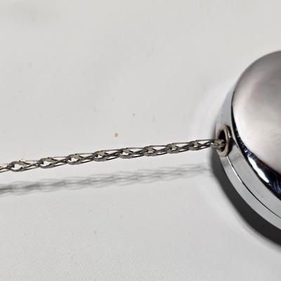 Vintage tie bar - enamel bicycle tandem - Pocket Knife - and a retractable cable / chain key ring