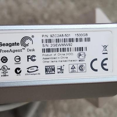 3 Hard Drives Seagate Backup Plus Hub 8TB , Seagate Free Agent 15TB ,Western Digital 4TB WD Elements External Hard Drive