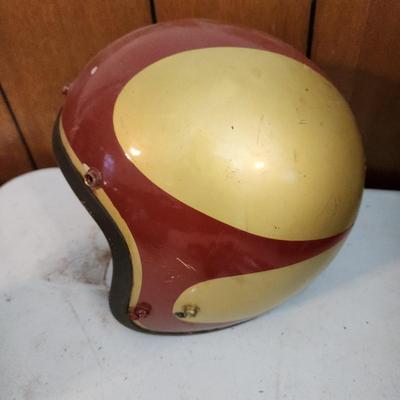 Vintage Car Motorcycle Racing Helmet