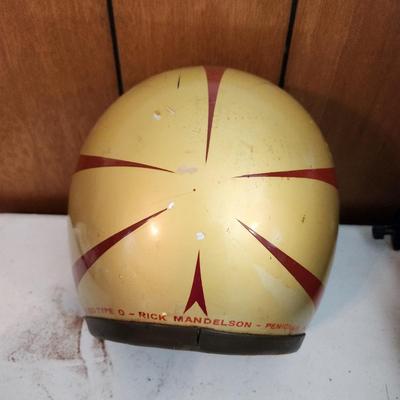 Vintage Car Motorcycle Racing Helmet