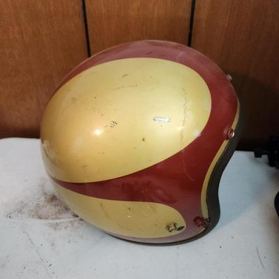 Vintage Car Motorcycle Racing Helmet