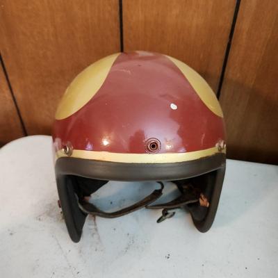 Vintage Car Motorcycle Racing Helmet
