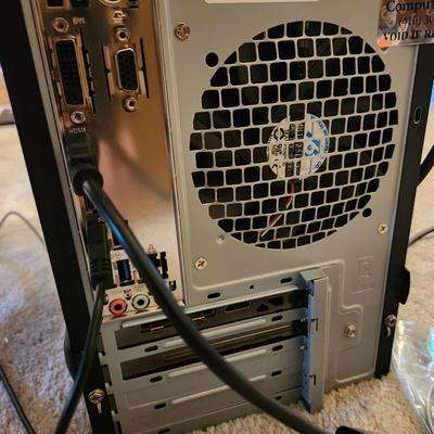 Computer tower Windows Pro 10, Acer LCD Monitor H274hl, Keyboard & mouse