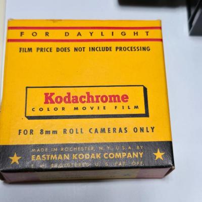 Clean - Vintage GAF Colt 97 Super 8 Zoom Movie Camera with accessories in original box