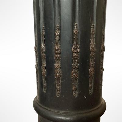 Black Decorative Pedestal Stand