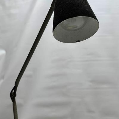 Vintage Working Lights - GE LOTT-A-LITE Movie lighting & Rare Tenson model 5975 Vintage swing arm miniature lamp