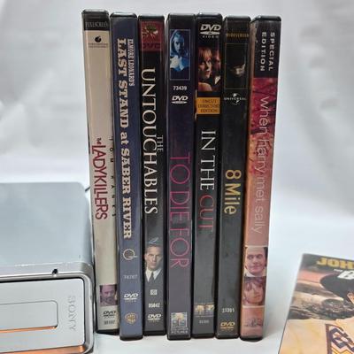 Sony DVD/CD Rewritable Drive with grouping of DVD movies
