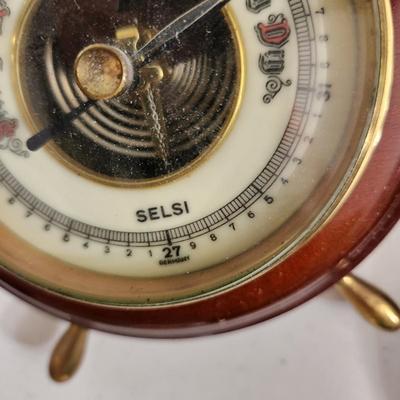 Lot of 3 Weather Stations , Airguide Zodiac, Barometer Springfield , Germany