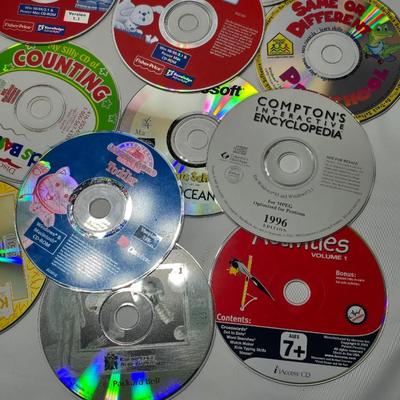 Assortment of Computer games - Sims - Preschool - ABC'S - Counting - and more - Great lot of games for kids!