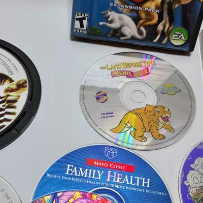 Assortment of Computer games - Sims - Preschool - ABC'S - Counting - and more - Great lot of games for kids!