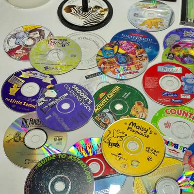 Assortment of Computer games - Sims - Preschool - ABC'S - Counting - and more - Great lot of games for kids!