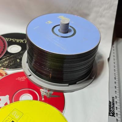 Huge assortment of CD Music discs without cases - Korn - 21 Guns - Austin Powers - Limp Biscuit - Cypress Hill and many more!
