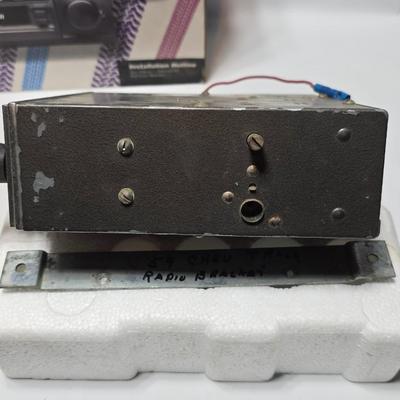 Two older auto car radios - Ford & 59' Chevy Truck with a new set of Emerson speakers