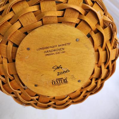 Lot of 5 Vintage Longaberger Baskets all w Liners