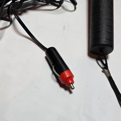 Working Automotive - cigarette lighter outlet - Spot light and mini air compressor with ball needle
