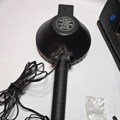 Working Automotive - cigarette lighter outlet - Spot light and mini air compressor with ball needle