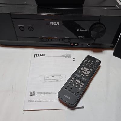 RCA Home theater system RT2781BE Surround sound speakers with original manual and remote control
