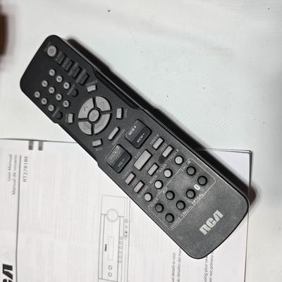 RCA Home theater system RT2781BE Surround sound speakers with original manual and remote control