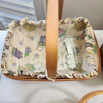 Lot of 6 Longaberger Baskets