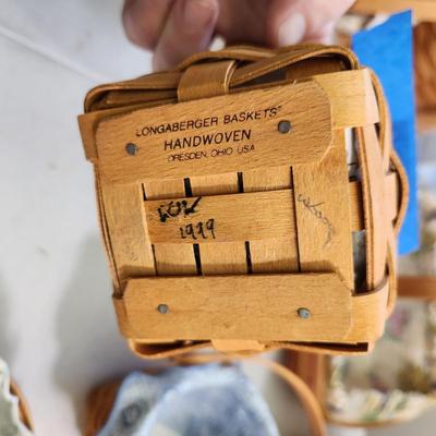 Lot of 6 Longaberger Baskets