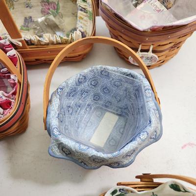 Lot of 6 Longaberger Baskets