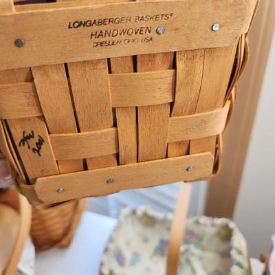Lot of 6 Longaberger Baskets