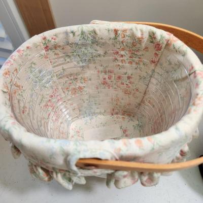 2 Longaberger Baskets To Mom with Love & Heart Shape Baskets